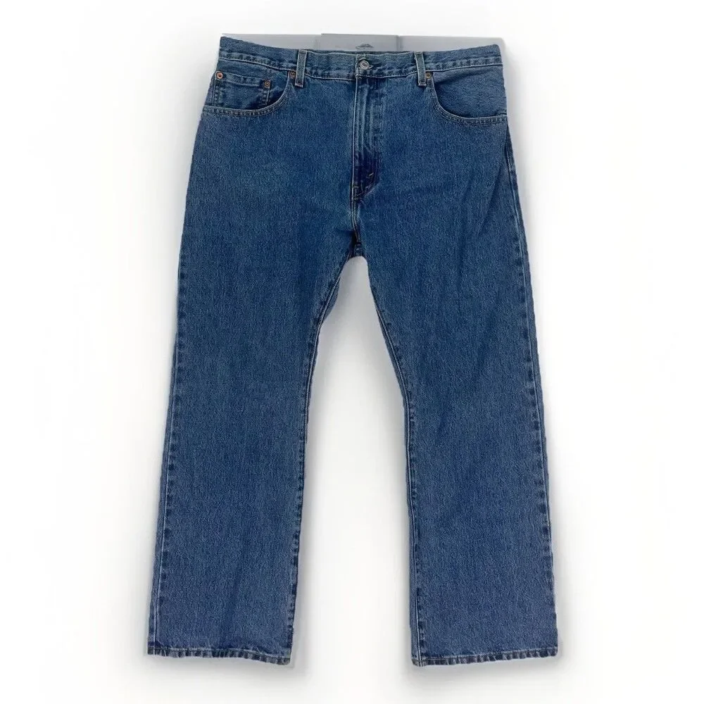 Levi's 517‎ Jeans Mens 38x29 Blue Bootcut Medium Wash Denim Pants